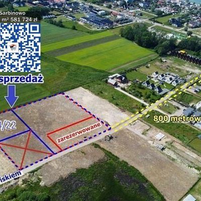SPRZEDAŻ na DZIAŁKA w Sarbinowo