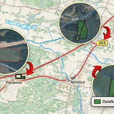 SPRZEDAŻ na DZIAŁKA w Malechowo