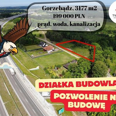 SPRZEDAŻ na DZIAŁKA w Gorzebądź