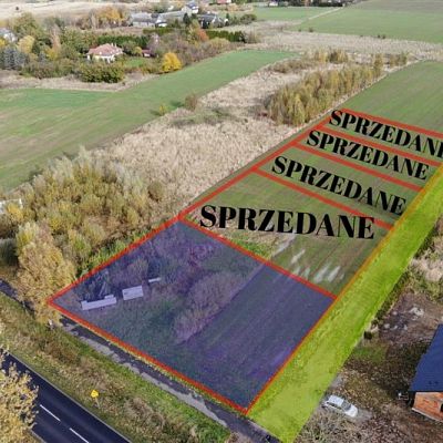SPRZEDAŻ na DZIAŁKA w Strzeżenice